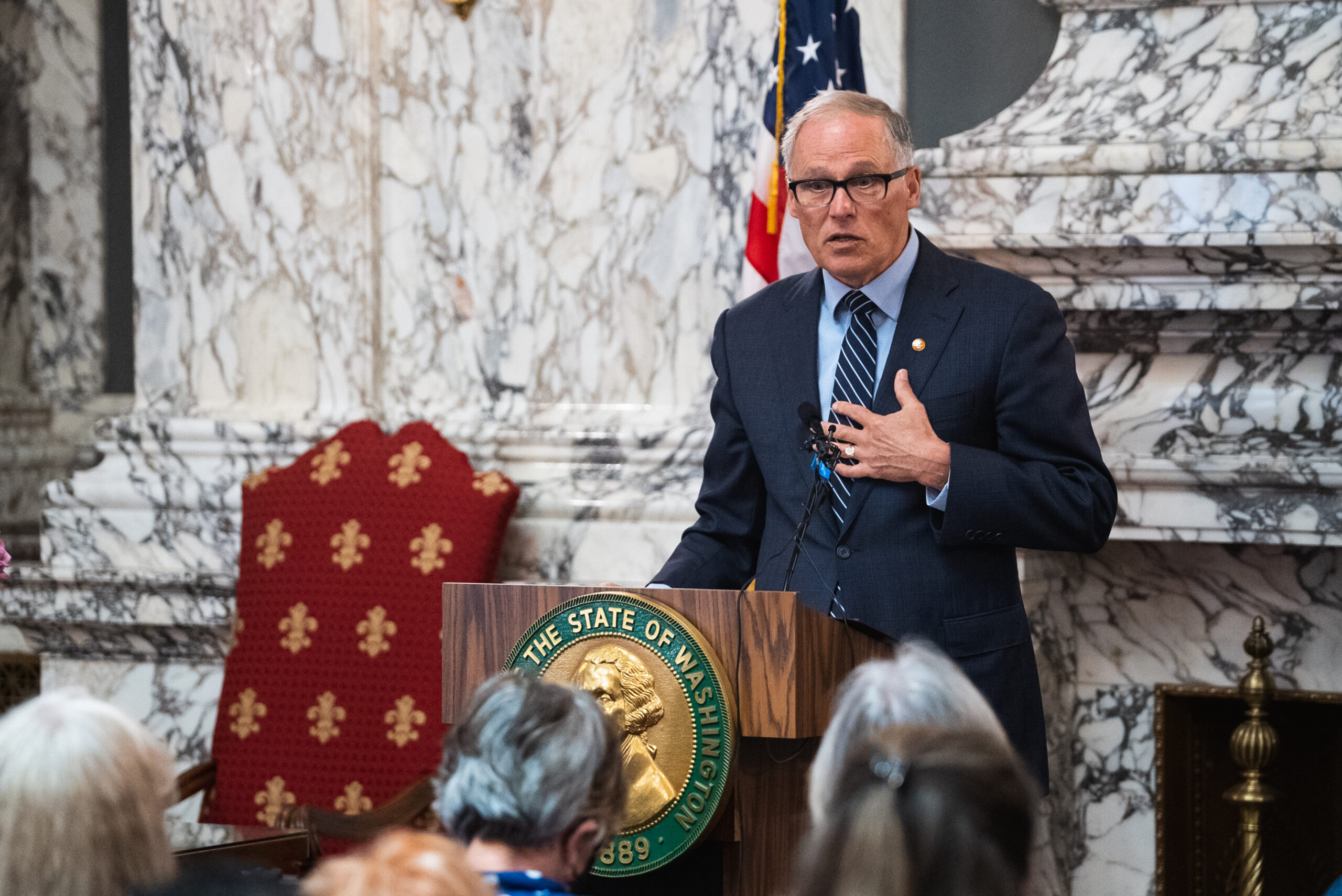 Washington Governor Jay Inslee Honors State's Organ Donors At Event In ...