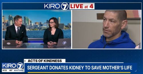 kiro 7 clip of houck living donor story